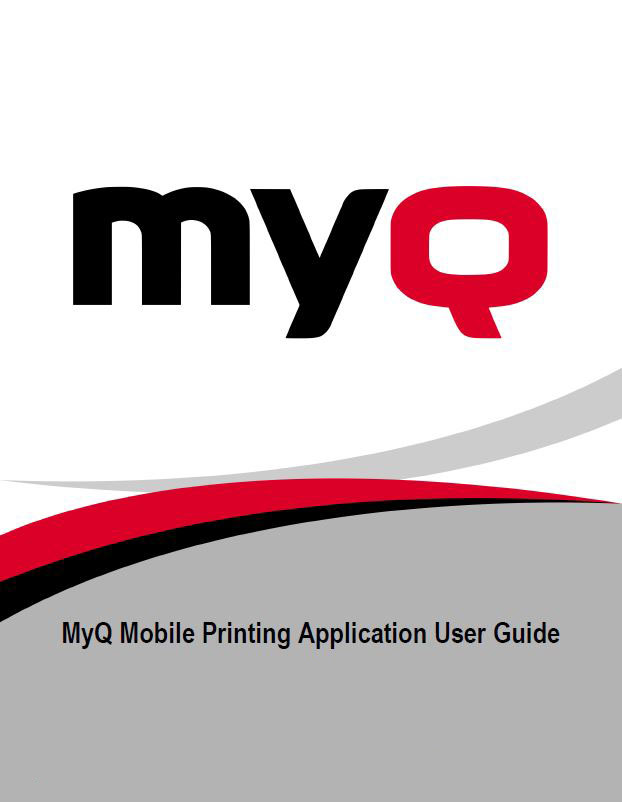 MyQ, Mobile Printing, App, Document Solutions Unlimited