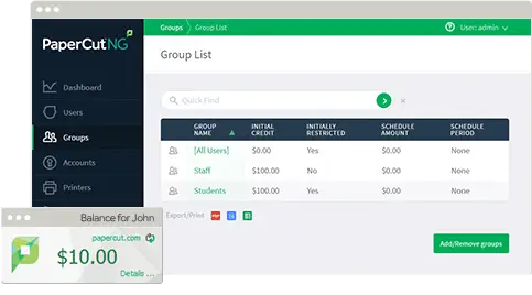 Papercut, Cost Control, Document Solutions Unlimited